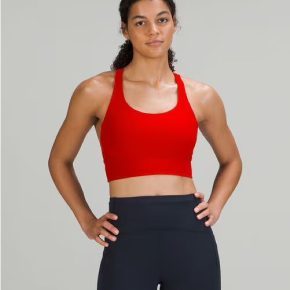 Lululemon energy bra long line ribbed